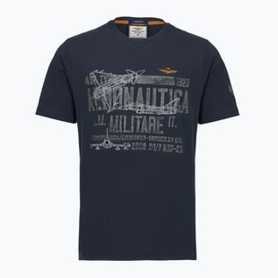 Pánské tričko Aeronautica Militare TS2535UJ00641 navy blue