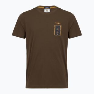Pánské tričko Aeronautica Militare TS2535UJ00641 chestnut brown