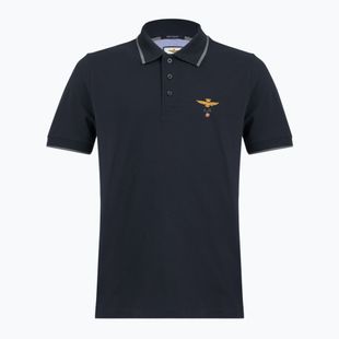 Tričko Aeronautica Militare PO1308UP00082 Navy blue polo