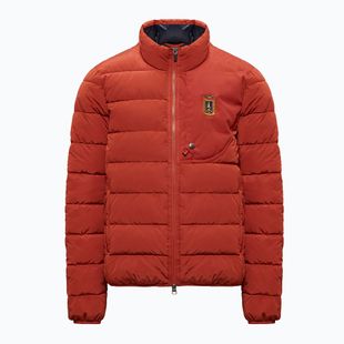 Pánská zimní bunda Kurtka Aeronautica Militare 262AB3074UCT04358 red brick