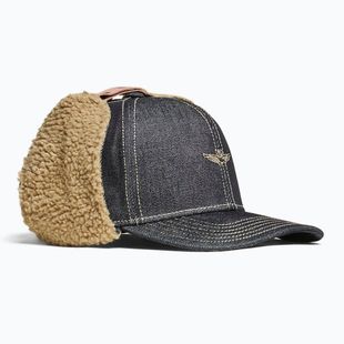 Pánská kšiltovka Czapka Aeronautica Militare 262HA1260DCT04366 denim nero