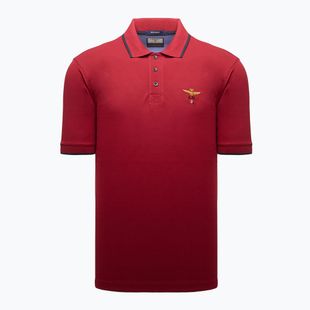 Pánské polo tričko Aeronautica Militare 262PO1308UP00082 Polo tibetan red