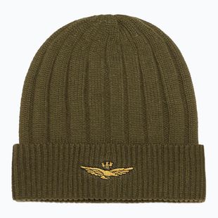 Pánská zimní čepice Czapka Aeronautica Militare 262CU0098UL00485 verde militare