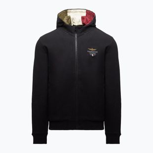 Pánská mikina Aeronautica Militare 262FE2097UF00662 Hoodie jet black