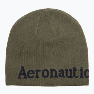 Pánská zimní čepice Czapka Aeronautica Militare 262CU0093UL00450 Tea Leaf