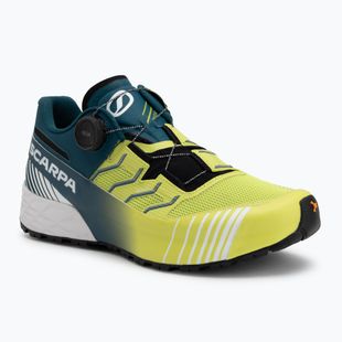 Pánské běžecké boty SCARPA Ribelle Run Calibre HT lime green/deep lagun