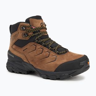 Pánské trekové boty SCARPA Moraine Polar Gtx dark brown / sulphur