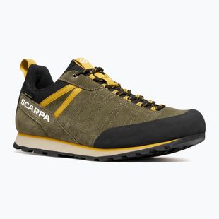 Pánské trekové boty SCARPA Crux 2 GTX kalamata/lemon curry