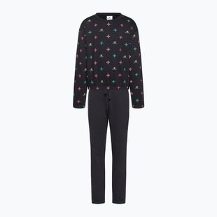 Dětská tepláková souprava Champion Legacy černá/celoplošná