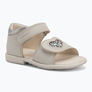 Dětské sandály Geox Verred white/silver