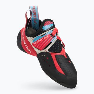 Dámské lezecké boty La Sportiva Solution Comp hibiscus/ malibu blue 