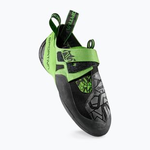 Pánské lezečky La Sportiva Skwama Vegan black/flash green