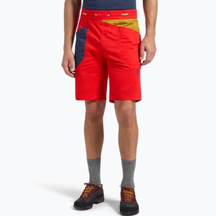 Pánské trekové šortky La Sportiva Bolt mountain red/savana