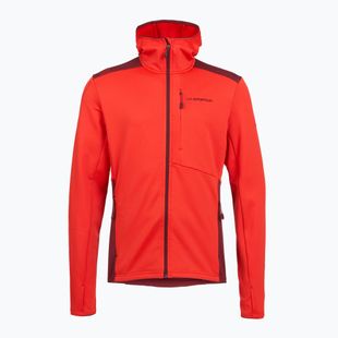 Pánská trekingová mikina La Sportiva Chill Thermal Hoody mountain red / redwood