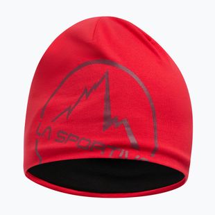 Zimní čepice La Sportiva Circle Beanie mountain red/redwood