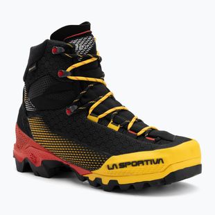 Pánské vysokohorské boty La Sportiva Aequilibrium ST GTX black/yellow