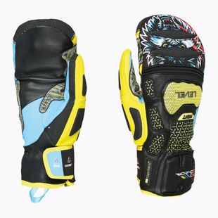 Lyžařské rukavice Level Sq Cf Mitt yellow/blue