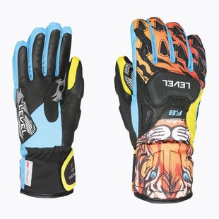 Dětské lyžařské rukavice Level Sq Jr Cf orange