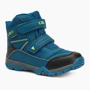 Dětské sněhule CMP Pyry Snowboots petrol / yellow fluo