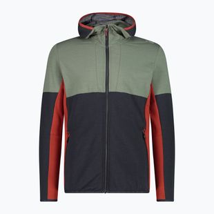 Pánská mikina CMP Zip Hood antracite/salvia