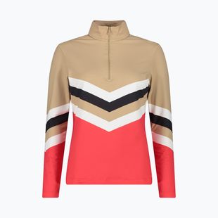 Dámská mikina  CMP 34L4216 sesamo / corallo