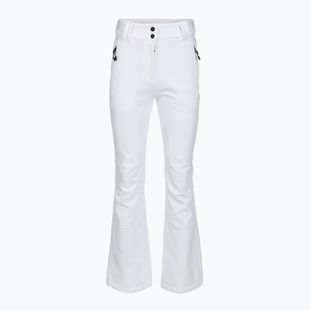 Dámské lyžařské kalhoty EA7 Emporio Armani Ski Kitzbuhel High Waisted Softshell white