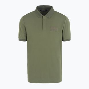 Pánské tričko EA7 Emporio Armani Train Lux Polo Modal beetlee