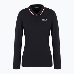 Dámské tričko longsleeve EA7 Emporio Armani Golf Pro Polo black