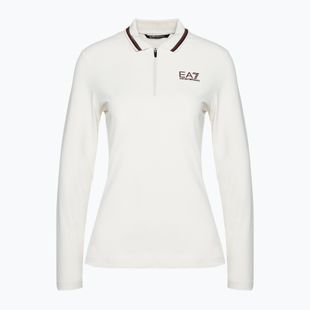 Dámské tričko longsleeve EA7 Emporio Armani Golf Pro Polo silver birch