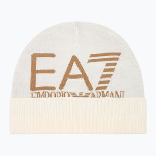 Zimní čepice EA7 Emporio Armani Mountain Visibility Beanie vanilla ice / tigers eye