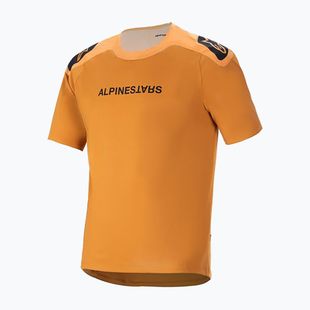 ´Pánský cyklistický dres  Alpinestars A-Aria Polartec Switch dark gold