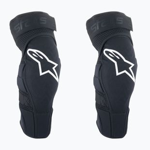 Cyklistické chrániče na kolena Alpinestars A-Impact Plasma Elite Knee black/white