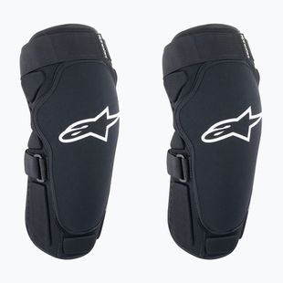 Cyklistické chrániče na kolena Alpinestars A-Impact Plasma Pro Knee black/white