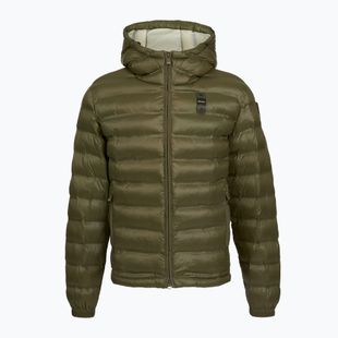 Pánská bunda Blauer USA Charles dark olive inside mist grey