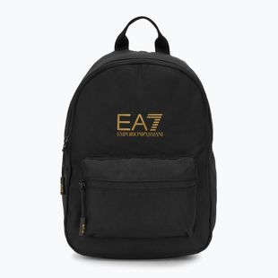 Dětský městský batoh EA7 Emporio Armani Train Core 6 l black / gold logo black gold logo
