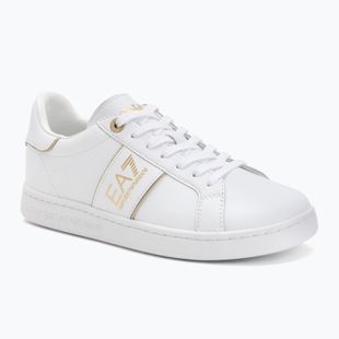 Boty EA7 Emporio Armani Classic Logo full wht/gold detail