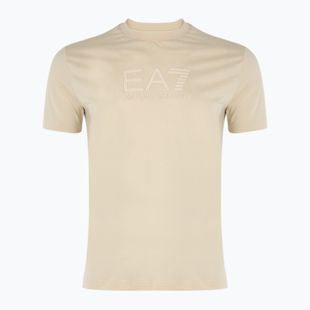 Pánské tričko EA7 Emporio Armani Visibility Cotton Crew almond milk