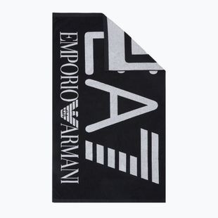 Ručník EA7 Emporio Armani Visibility black