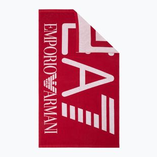 Ručník EA7 Emporio Armani Visibility equestrian red