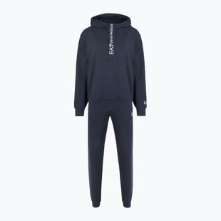 Dámská tepláková souprava EA7 Emporio Armani Train Tracksuit HO 1/4 Zip armani blue