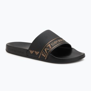 Nazouváky EA7 Emporio Armani Water Sports Tape full black/gold