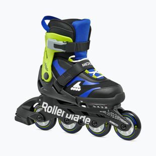 Dětské kolečkové brusle Rollerblade Microblade Jr black/blue