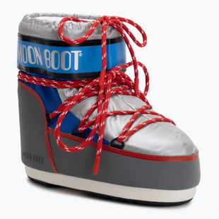 Dámské sněhule Moon Boot Icon Low Space Racing silver/blue/red