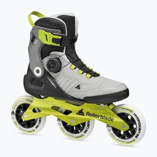 Pánské kolečkové brusle Rollerblade Macroblade 110 Boa black/grey/lime