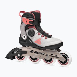 Dámské kolečkové brusle Rollerblade Macroblade 90 Boa W grey/amethyst rose