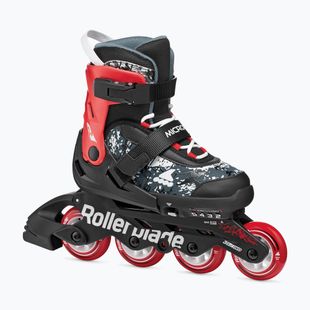 Dětské kolečkové brusle Rollerblade Microblade SL Jr black/red