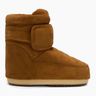 Dámské sněhule Moon Boot Icon Strap Suede cognac