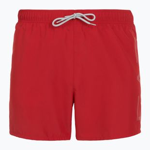 Pánské plavecké šortky EA7 Emporio Armani Swim Trunks With Oversized Logo equestrian red / silver