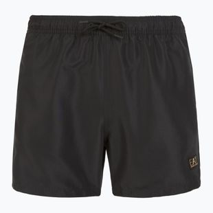 Pánské plavecké šortky EA7 Emporio Armani Gold Label Boxer black