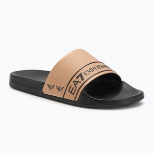 Nazouváky EA7 Emporio Armani Water Sports Tape žabky black / gold